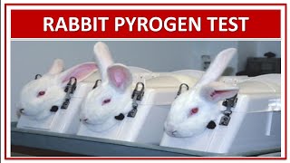 RABBIT PYROGEN TEST  MOST IMPORTANT FOR GPAT NIPER DI PHARMACIST EXAMINATION [upl. by Laine]