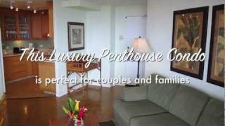 Maui Penthouse Luxury Vacation Rental at Kaanapali Shores Resort [upl. by Eelame161]