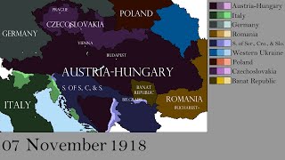 Collapse of Austria Hungary  Every Day [upl. by Gadmon]