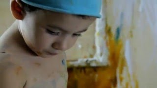 Cuban Painter Yasiel Elizagaray Cárdenas y su Hijo  CHAMA [upl. by Amesari]