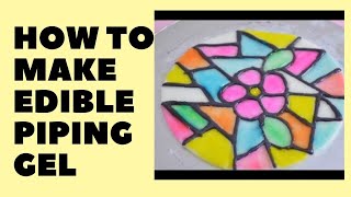 How to Make Piping Gel [upl. by Pickett219]