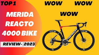 TOP 1 MERIDA REACTO 4000 BIKE REVIEW 2023 [upl. by Danforth]