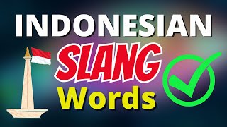 Indonesian Slang Words  Bahasa Gaul Learn Indonesian [upl. by Notliw988]