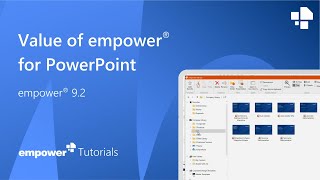 How empower® for PowerPoint creates value [upl. by Ahseenyt259]