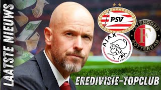 ERIK TEN HAG NAAR EREDIVISIETOPCLUB [upl. by Vinay]