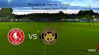 Frome Town vs Tiverton Town Highlights [upl. by Gerdi]