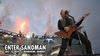 Metallica Enter Sandman Trondheim Norway  July 13 2019 [upl. by Barclay434]