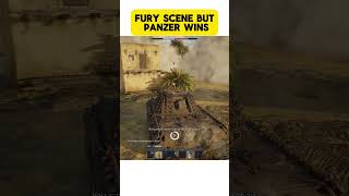 Fury scene but PANZER WINS  Check out the full video  warthunder gaijin fury [upl. by Daeriam546]