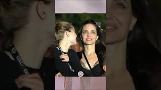 EXCLUSIVE LAST NIGHT ANGELINA JOLIE SHILOH PITT  MANESKIN CONCERT ROME NEW [upl. by Anha]