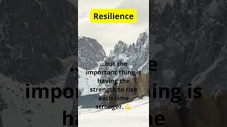 Resilience The Art of Overcoming Challenges [upl. by Eugenie124]