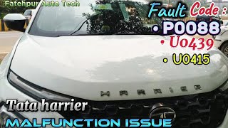 Tata Harrier engine check light problem solve  Harrier Service Light Manual Reset [upl. by Adnalra667]