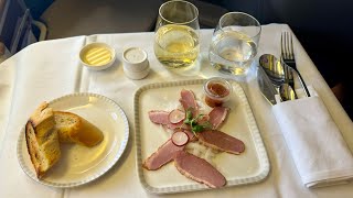 Singapore Airlines Business Class from Frankfurt to JFK  New York [upl. by Neelrad]