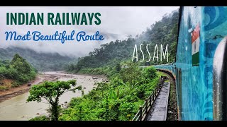 TRAIN TO AGARTALA  Beautiful Humsafar Express Complete Journey Through Scenic North East India [upl. by Okechuku618]