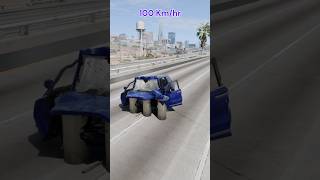 Realistic Crash simulation Rolls Royce Cullinan crash test at different speeds 30  300 kmhr [upl. by Inessa]