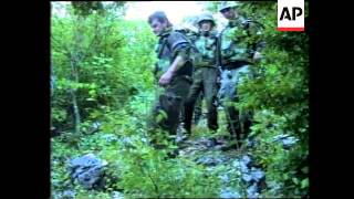 Bosnia  CroatSerb Front Line [upl. by Nedloh]