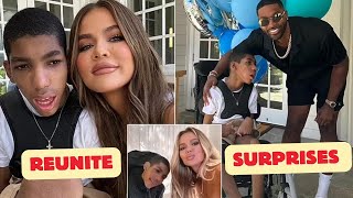 Khloe Kardashian REUNITE amp SURPRISES Her exTristan Thompson to Celebrate His brother birthday [upl. by Reo]