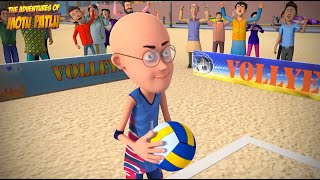 Volley Ball Match In Juhu Beach  Hindi Cartoon  Motu Patlu  New Episodes  S13  spot [upl. by Switzer]