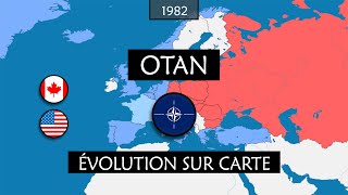 Lévolution de lOTAN sur carte [upl. by Kowalski]