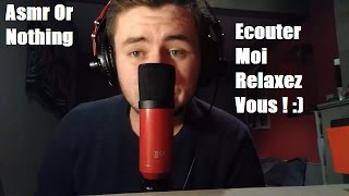 ASMR FRANCAIS  Ecoutez Moi Et Relaxez Vous  Tapping Whispers Attention HD [upl. by Selmner]