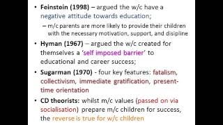 02 Social Class amp Education External Factors [upl. by Casandra730]