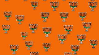 BJP logo animation 4  laurel media productions [upl. by Odille]