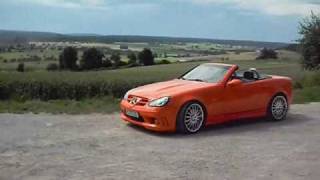 Mercedes SLK R170 Tuning V23k in orange [upl. by Kir855]