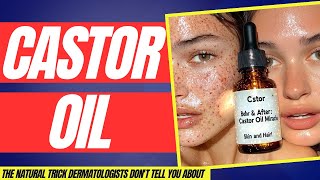 Castor Oil Pack  The Natural Trick Dermatologists Dont Tell You About🌿 [upl. by Latnahc]