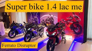 India ki sabse sasti super bike  Ferrato Disruptor  review [upl. by Ayekin65]