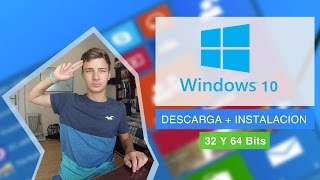 Descargar e Instalar Windows 10  32 y 64 Bits  Original amp Tutorial en Español [upl. by Cortie]