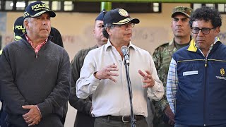 Declaración del Presidente Gustavo Petro luego de su visita al municipio de Rosas Cauca [upl. by Akemahc]