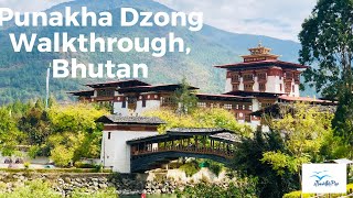 Punakha Dzong Walkthrough Bhutan [upl. by Ayatnahs]