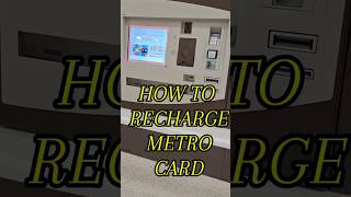 Top up metro card [upl. by Vinn]