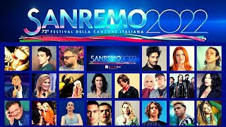 FESTIVAL DI SANREMO 2022 I 25 CANTANTI E CANZONI IN GARA  TANTI BIG E GIOVANI [upl. by Alyt732]