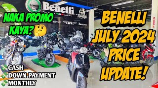 Benelli Motorcycle July 2024 Price Update Philippines All Units Langga Gail [upl. by Ellennahc]