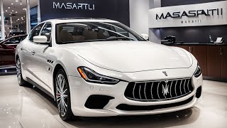 2025 Maserati Ghibli Review Ultimate Luxury Sedan  Features Performance amp More [upl. by Orfield]