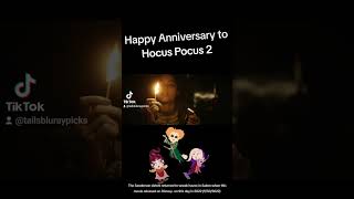 Happy Anniversary Hocus Pocus 2 9302022 hocuspocus2 disney100 [upl. by Oralia]