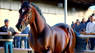 65th Aldine ISD FFA Livestock Show Horse [upl. by Anwahsiek]