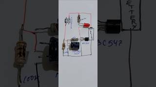 How to makeMono stable circuit diagramwith Transistor timer electronic shortsfeed [upl. by Otilopih779]