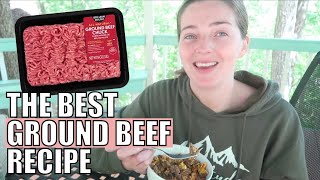 The Best Carnivore Diet GROUND BEEF Recipe [upl. by Eener]