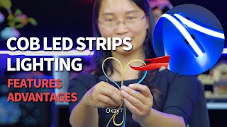 Whats COB LED Strips Lighting Features and AdvantagesYoutube [upl. by Nettie]