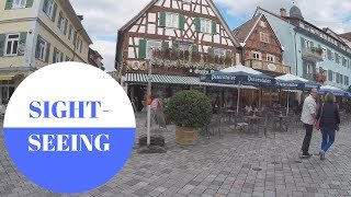 SIGHTSEEING in Oberkirch in Black Forest in GERMANY [upl. by Nyrehtak]