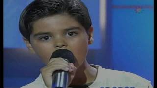 Abraham Mateo 9 años canta ante Shaila Dúrcal  COMO TU MUJER  Rocío Dúrcal [upl. by Sheppard]