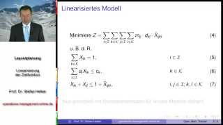 Video 153 zum quotOperations Management Tutorialquot Linearisierung der Zielfunktion [upl. by Ajuna]