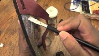 VEDA Day 17 How To Seal Birkenstock Cork [upl. by Aicatsal900]