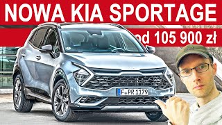 Nowa Kia Sportage 2022 od 105 900 zł  konfigurujemy 🔎 Jak wygląda kokpit podstawowej wersji [upl. by Lorilyn527]