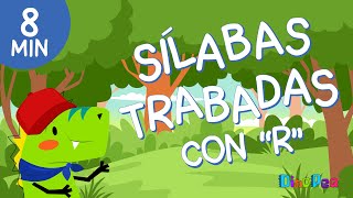 SÍLABAS TRABADAS CON quotRquot Vocabulario para niños  Aprende a leer  DinoPeq 🦖 [upl. by Erie]