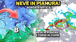 ▶ METEO ARRIVANO CONFERME GRAN CARICO DI NEVE FINO IN PIANURA E GELO DALLIMMACOLATA FINO AL [upl. by Fauch]