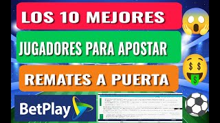 COMO GANAR APUESTAS DEPORTIVAS CON REMATES A PUERTA DE JUGADOR BETPLAY Apuestas deportivas 🤑🤑🍀💵⚽ [upl. by Delp]