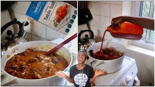 OGBONO SOUP  cook with me in my kitchen  Nigerian OGBONO Soup😋 [upl. by Patrizio]