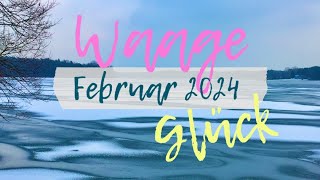 Waage ♎️ Orakel für Februar 2024 🍀 Glück [upl. by Keefer]